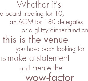 Make a statement and create the wow-factor