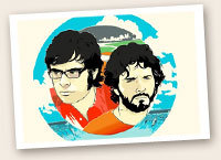 Flight of the Conchords Tour of NZ Wellington
