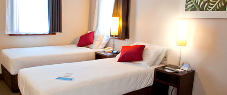 Twin Hotel Room Wellington City