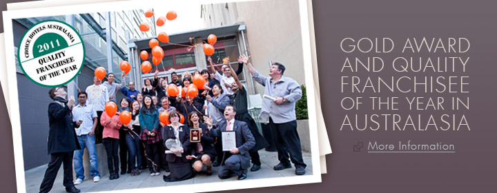 Gold Award & Quality Franchisee of the year in Australasia
