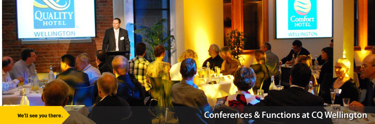 Business Conference and Corporate Functions at CQ Wellington