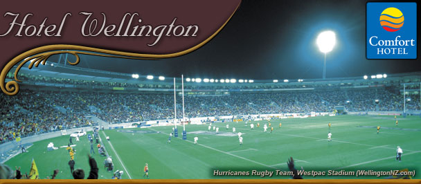 Comfort Hotel Wellington
Hurricanes Rugby Match at Westpac Stadium